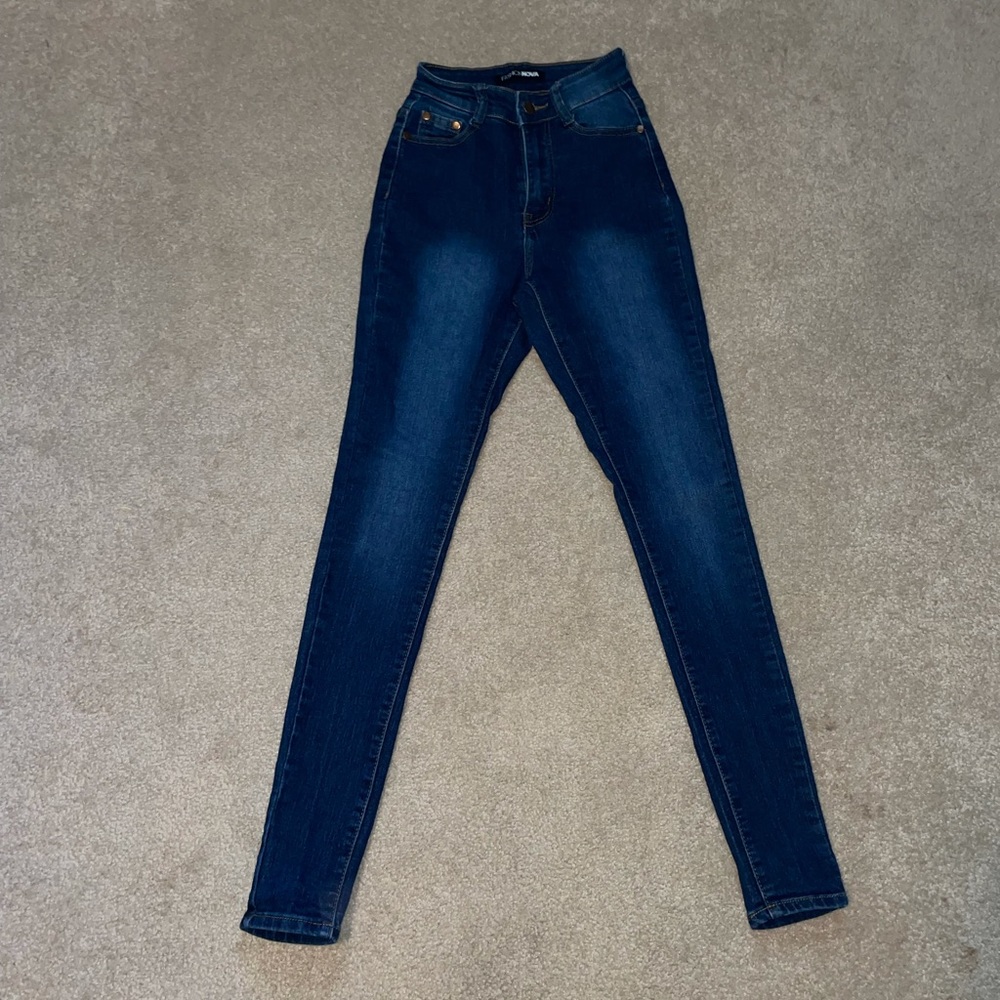 FASHION NOVA High-Waisted Skinny Jeans - Picture 2 of 5